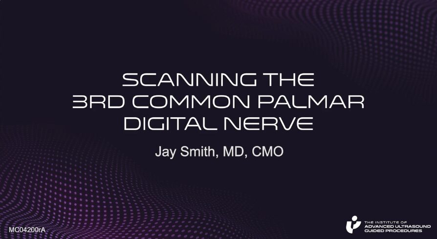 MC04200rA_Scanning the 3rd Common Palmar Digital Nerve